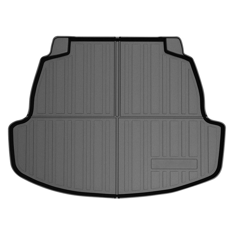 Mixsuper Custom Fit Cargo Liner for Toyota Corolla Sedan & Corolla Hybrid 2020-2024, All Weather Trunk Mat Durable 3D Upgrade Anti-Slip Rear Cargo Mat Trunk Liner Black - Image 1